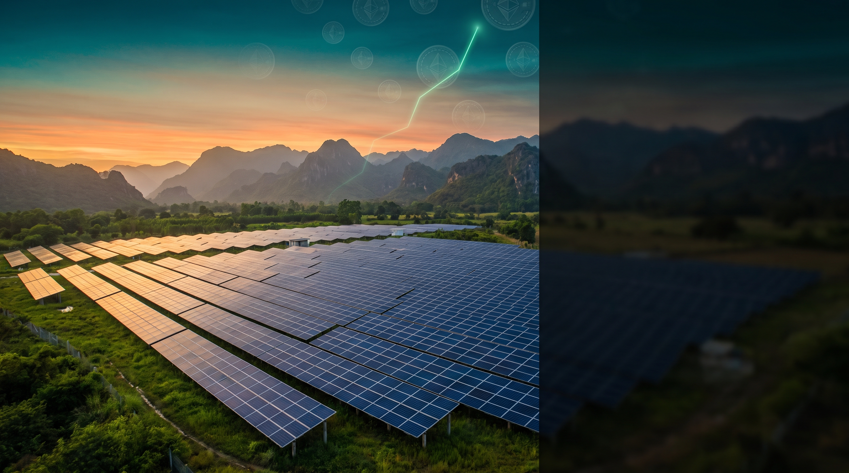 Utility scale solar farm in the Republic of Georgia